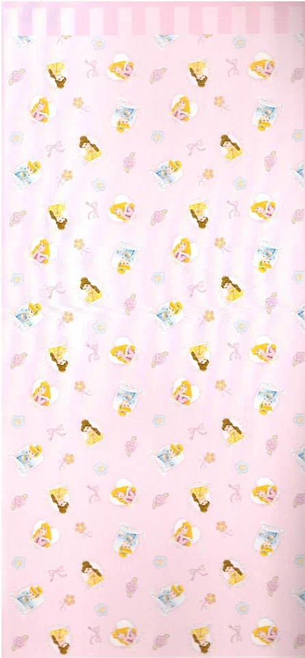 Disney Princess 1 Ready-Made Curtain Loop Curtain L 290cm x W 140 cm NEW PINK Foto 1 de 1