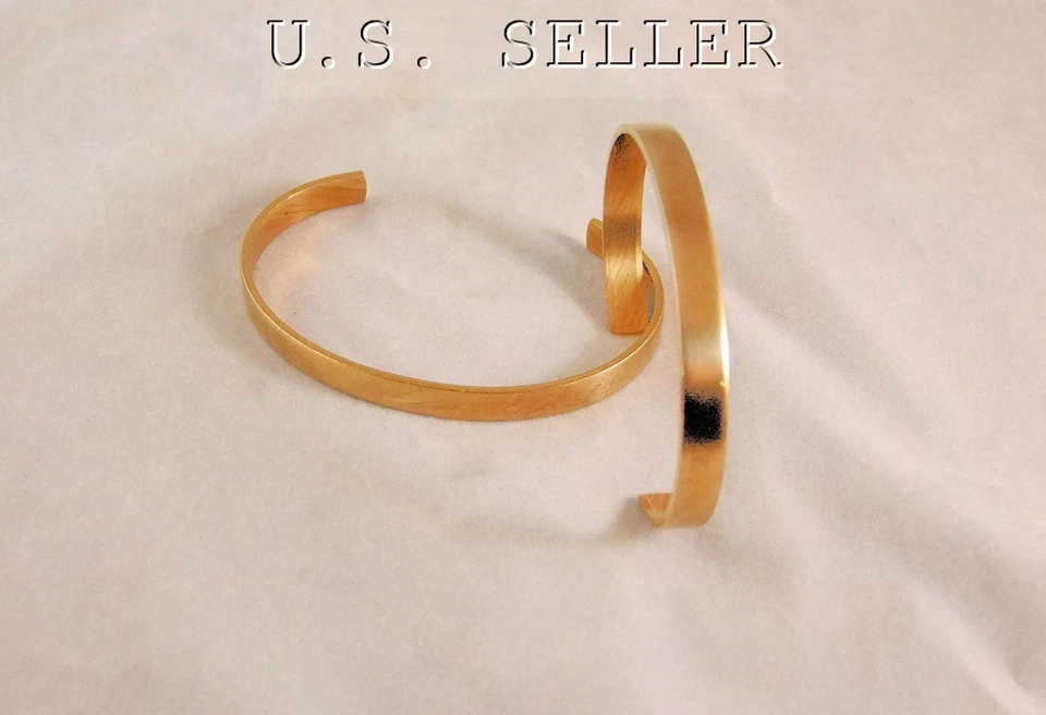 Brazalete de latón brazalete en blanco lote al por mayor paquete de 12 1/4 pulgada Foto 1 de 1