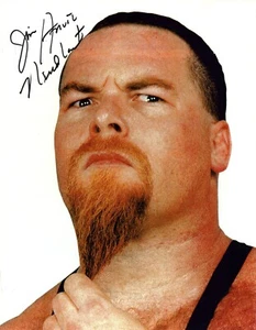 Jim Anvil Neidhart Pro Wrestler WWF signed Autogramm 8x10 Foto - Bild 1 von 2