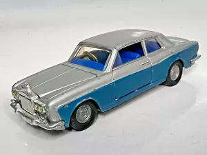 Corgi Toys No. 273 Rolls Royce Silver Shadow - Blue/Gray - Golden Jacks - Picture 1 of 9