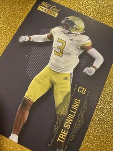 2022 WILD CARD MATTE TRE SWILLING ROOKIE BASE #MB-106 GEORGIA TECH SAINTS CSTR - Picture 1 of 3