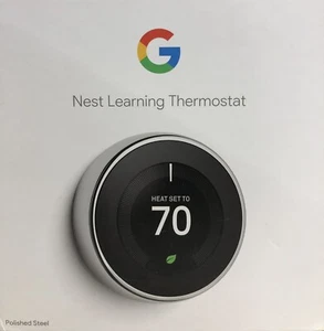 Nest T3019US Programmable Thermostat - READ DESCRIPTION - Picture 1 of 4