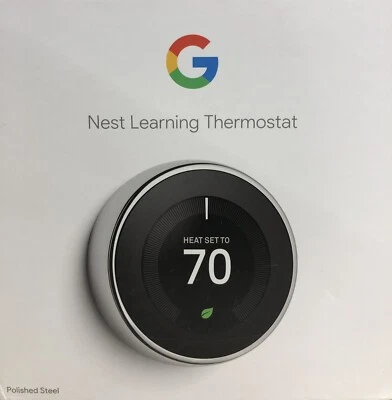 Nest T3019US Programmable Thermostat - READ DESCRIPTION - Image 1 of 4
