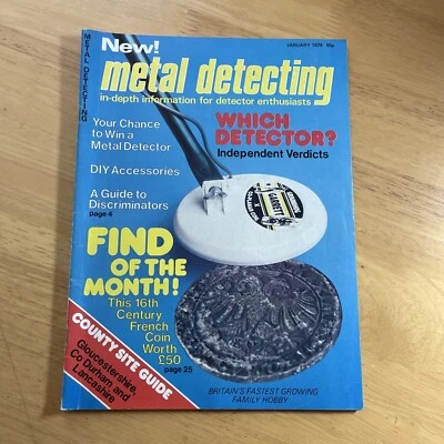 Metal Detecting Magazine January 1979, Vol 1 No 4. - Image 1 of 3