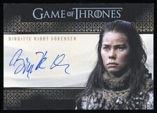 Game of Thrones Iron Anniv  Series 2  - Birgitte Hjort Sorensen Autograph Card