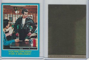 1976 Topps, Happy Days, #21 You're Cruisin' For A Bruisin'