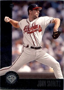 1996 Leaf #1 John Smoltz - Picture 1 of 2