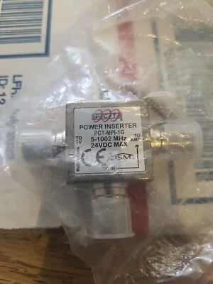 LOT 5-PCT Power Inserter MPI-1G  Power Inserter for All PCT Signal Amplifiers - Image 1 of 3