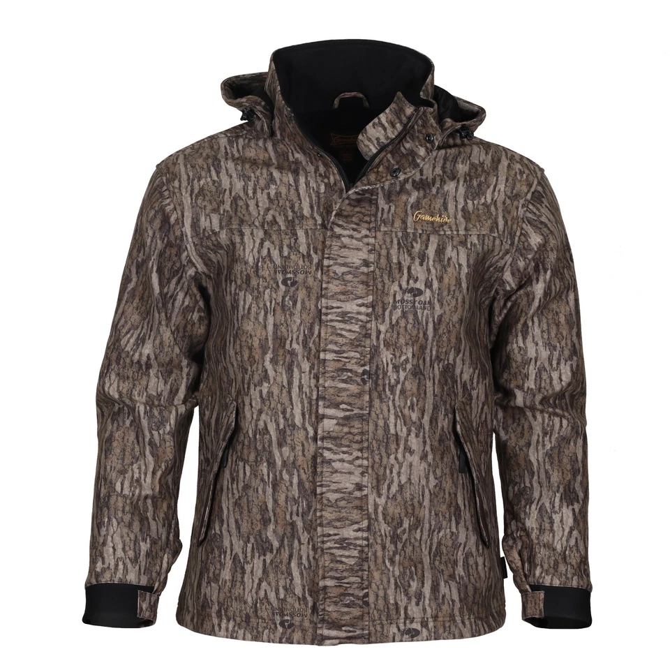 Gamehide Men's Mid-Weight Waterproof and Windproof Wapiti Camo Hunting Jacket - Image 1 of 1