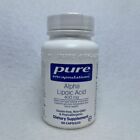 Pure Encapsulations Alpha Lipoic Acid 400mg 60 Caps EXP 01/24 Water & Lipid Solu