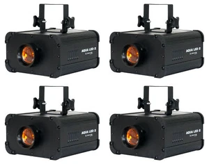 (4) American DJ Eliminator Aqua LED 2.0 COB Multicolor Water Flow Effect Lights - Picture 1 of 8