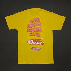 DS Good Smile Racing x ASSC Logo Yellow Tee shirt ASSC FW21 Japan CPFM - Picture 1 of 7