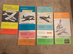 Model Aviation 1960 Jan Feb Apr May Jun Jul Aug Sep Nov Dec 9/12 Issues - Picture 1 of 1