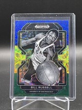 2022-23 Panini Prizm Draft Picks Prizms Choice Blue Yellow Green #4 Bill Russell