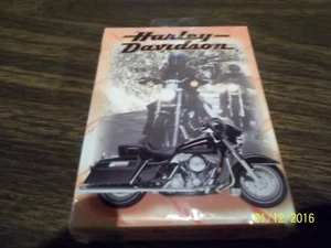 Harley Davidson PLAYING CARDS NEW IN BOX GREAT CHRISTMAS GIFT PRESCENT - Picture 1 of 2