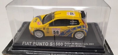Auto Rallye Pub Fiat Punto S1600 RALLY Monte Carlo 2003 Sotto Blister ECH 1/43 - Immagine 1 di 4