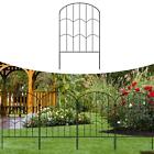 Decorative Garden Fence Animal Barrier Picket Landscape Tall Flower Bed Fencing