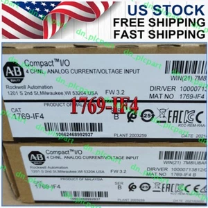 Neu Allen Bradley 1769-IF4 B CompactLogix 4-Kanal Analog Eingangsmodul kostenloser Versand - Bild 1 von 6