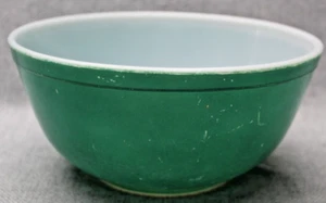 Vintage Pyrex Green Mixing Nesting Bowl #403 2 1/2 Quart USA - Picture 1 of 6