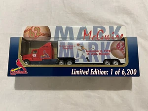 Mark McGwire weiße Rose Sammlerstücke Druckguss 1:80 MLB Kardinäle Sattelzug Neu in Verpackung - Bild 1 von 3