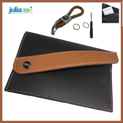 PORTA DOCUMENTI Auto Per AUDI Compatibile Portadocumenti Libretto Finta Pelle - Immagine 1 di 4