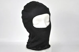 Lycra Nylon Black Balaclava Ski Face Mask Motorcycle Cycling Bike Hiking Costume - Picture 1 of 6