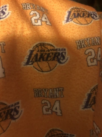 Los Angeles LAKERS UNK #24 Kobe Bryant Lounging Pants/ PJs. Sz.28-30 Cover