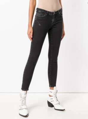 $275 Diesel Black Gold Women’s Type-161C Super Slim Skinny Jeans Cropped Size 28 - Image 1 of 4