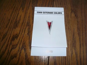 Pontiac G6 2009 selector de color colores exteriores - vintage - Imagen 1 de 3
