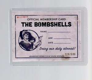 2018 Cryptozoic DC Comics Bombshells Membership V1 card 228/599