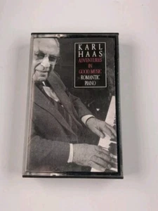 Karl Haas - Adventures In Good Music - Romantic Piano (Cassette) TESTED - Picture 1 of 5
