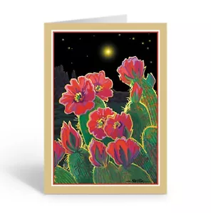 Desert Blooms Christmas in the Desert - Western Christmas Cards-40029 - Picture 1 of 3