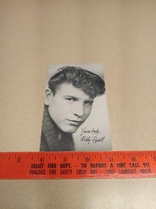 Bobby Rydell Vintage Billboard Music Arcade Exhibit Card MINT!