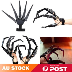 Halloween Articulated Finger Extensions Demon Claws Decoration Cosplay Party Toy - Picture 1 of 13
