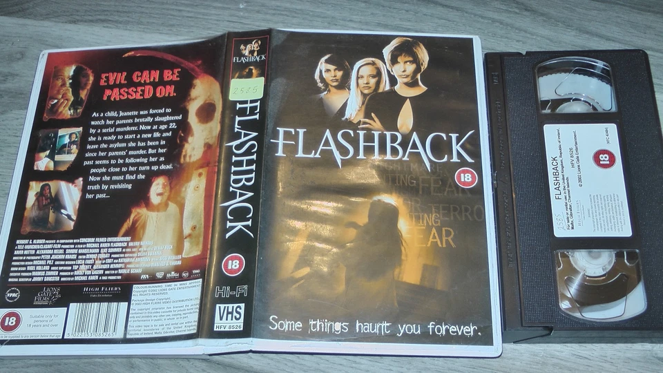 Flashback VHS Video Tape Ex Rental Big Box Cert High Fliers - Image 1 of 1