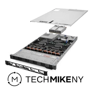 Dell PowerEdge R640 NVMe Server 2.60Ghz 24-Core 192GB RAM 7.8TB Storage Bezel - Picture 1 of 5
