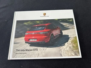 2020 2021 Porsche Macan GTS Big Hardcover Brochure US Intro Sales Catalog - Picture 1 of 8
