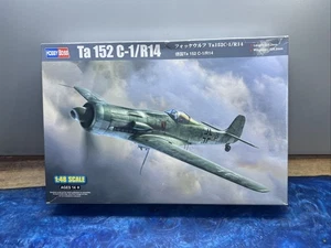 HobbyBoss 81703 Ta152C-1/R14 Plastikmodellbausatz im Maßstab 1:48 Neu Open Box - Bild 1 von 9