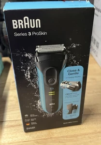 Afeitadora eléctrica Braun Series 3 ProSkin 3040s recarga en seco húmedo recortadora de precisión - Imagen 1 de 2