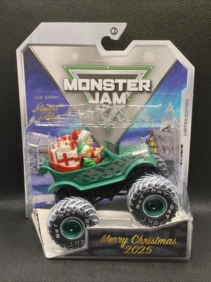 🔥🥶Monster Jam Navidad 2025 Edición Limitada Mrs. Claus Exclusivo Escala 1:64 Foto 1 de 4
