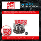 Wheel Bearing Kit fits OPEL VIVARO B 1.6D Front Left or Right 14 to 19 093450529