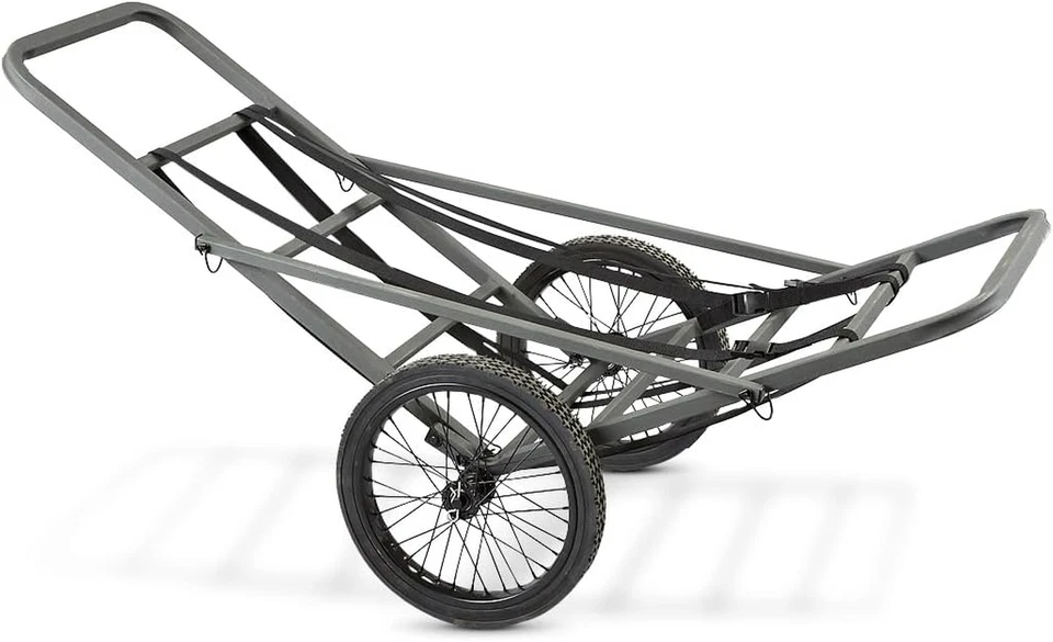 Carro de juego de aluminio camión de ciervos transporte de árboles equipo de caza con ruedas Foto 1 de 4