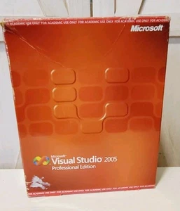 Microsoft Visual Studio 2005 Professional Edition All Discs & Keys Included - Afbeelding 1 van 8