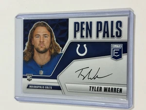 2025 Donruss Elite Tyler Warren Pen Pals Auto Rc - Picture 1 of 2