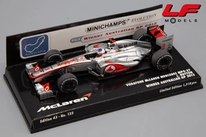 1:43 McLaren Mercedes MP4-27 J. Button Winner Australian GP 2012 - Minichamps - Foto 1 di 3