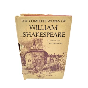vintage the complete works of william shakespear arranged in chronical order - Picture 1 of 5