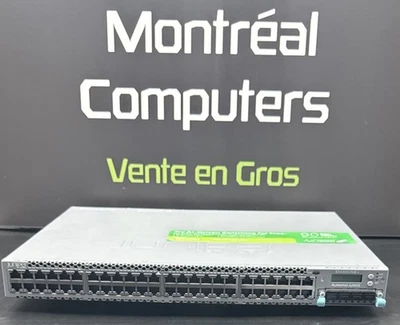 Juniper EX4300-48P 48x RJ-45 GbE PoE+ 4x QSFP+ Switch/con tarjeta EX-UM-4X4SFP SFP+ Foto 1 de 4