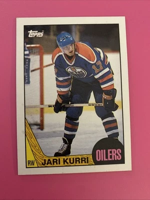 1987-88 Topps - Jari Kurri #148 Edmonton Oilers Foto 1 de 4