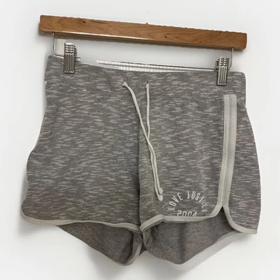 Pantalones Cortos Justice Girls Active Dolphin Gris Elástico Logo 18-20 Gris Atlético Foto 1 de 4