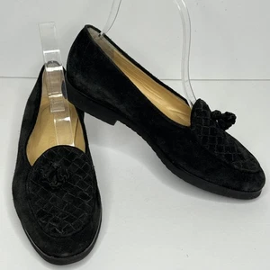 Bottega Veneta Schuhe Damen Größe 36 Wildleder Halbschuhe Made in Italy Blumenmuster - Bild 1 von 12